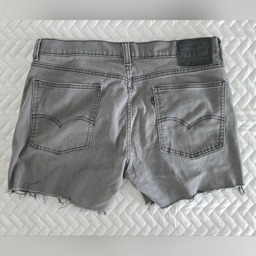 511 Levi Gray Denim Women Shorts